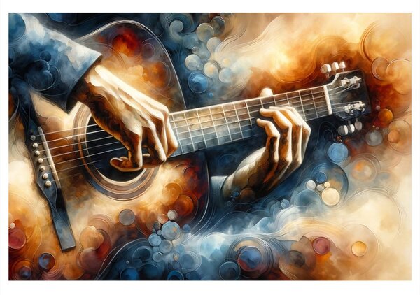 Quadro su tela – Passione musicale