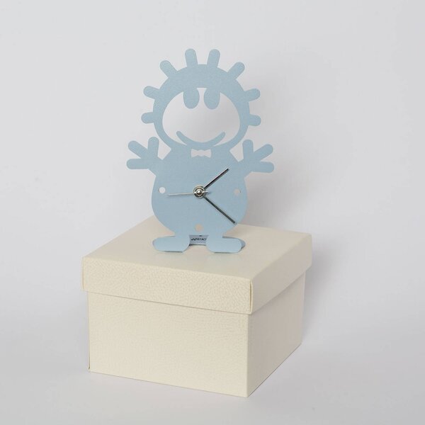 Orologio Bibo in metallo, colore Celeste