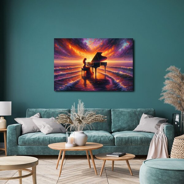 Quadro su tela – Canzone della luce e del mare