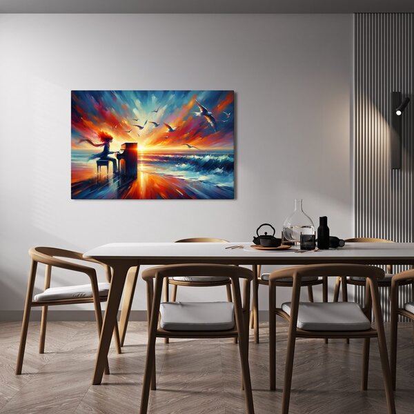 Quadro su tela – Canzone dell’oceano