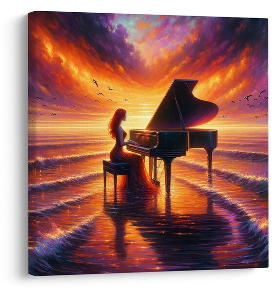 Quadro su tela – Melodie nei riflessi