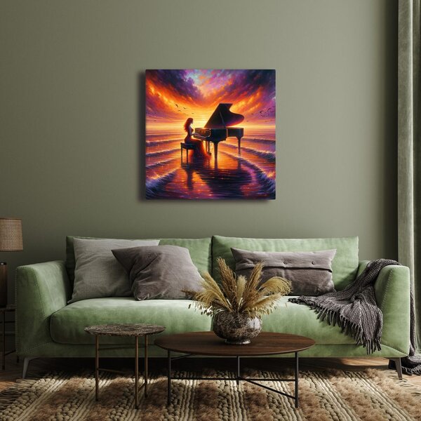 Quadro su tela – Melodie nei riflessi