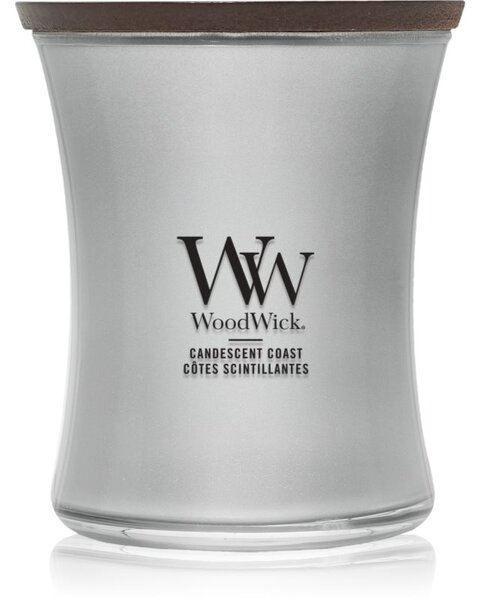 Woodwick Precious Metals Candescent Coast candela profumata 275 g