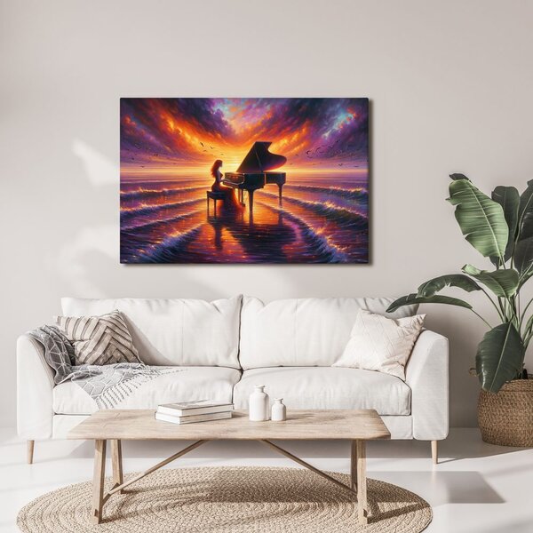 Quadro su tela – Canzone della luce e del mare
