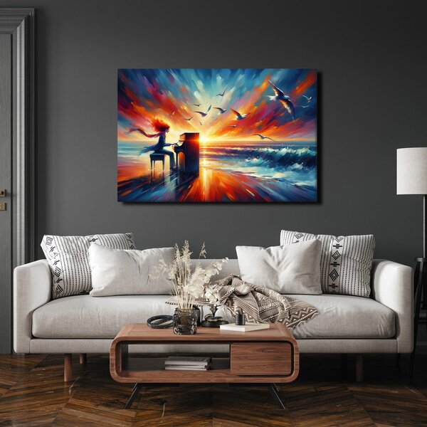 Quadro su tela – Canzone dell’oceano