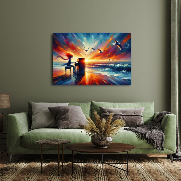 Quadro su tela – Canzone dell’oceano