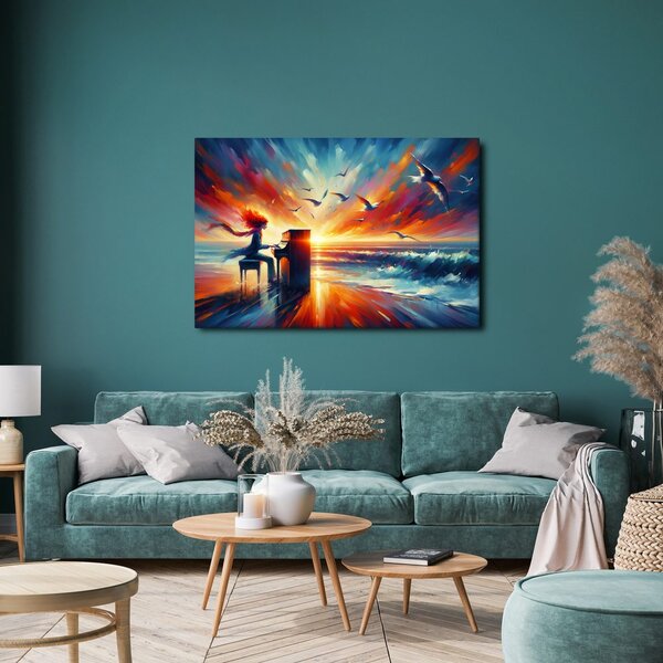 Quadro su tela – Canzone dell’oceano