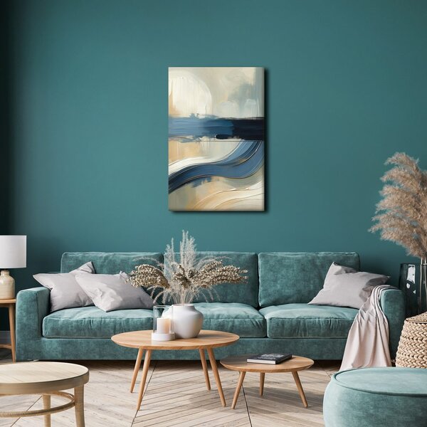 Quadro su tela – Correnti di calma