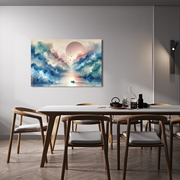 Quadro su tela – Partenza mattutina