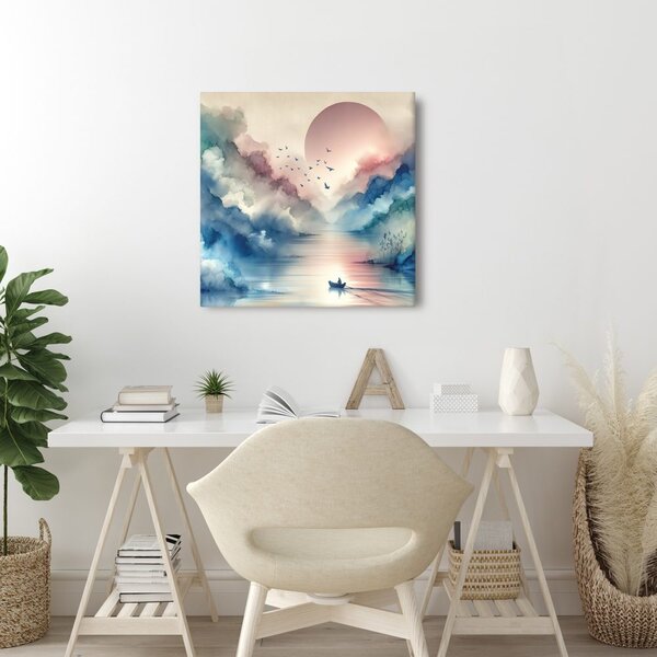 Quadro su tela – Tocco di cielo e terra