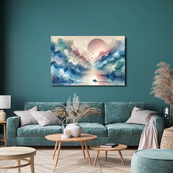 Quadro su tela – Partenza mattutina