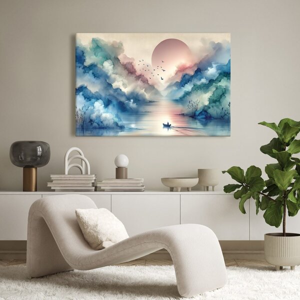 Quadro su tela – Partenza mattutina