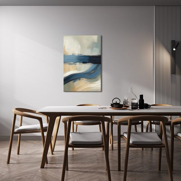 Quadro su tela – Correnti di calma
