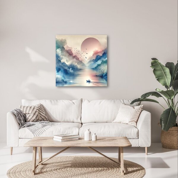 Quadro su tela – Tocco di cielo e terra