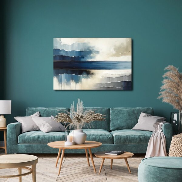Quadro su tela – Carezze di onde sull’orizzonte infinito