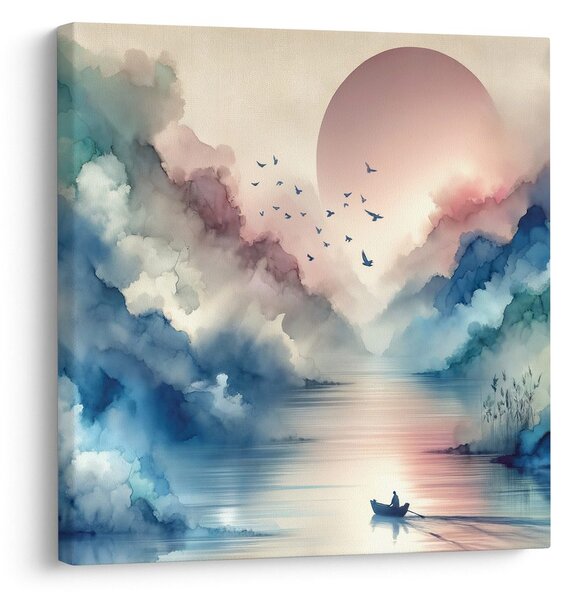 Quadro su tela – Tocco di cielo e terra