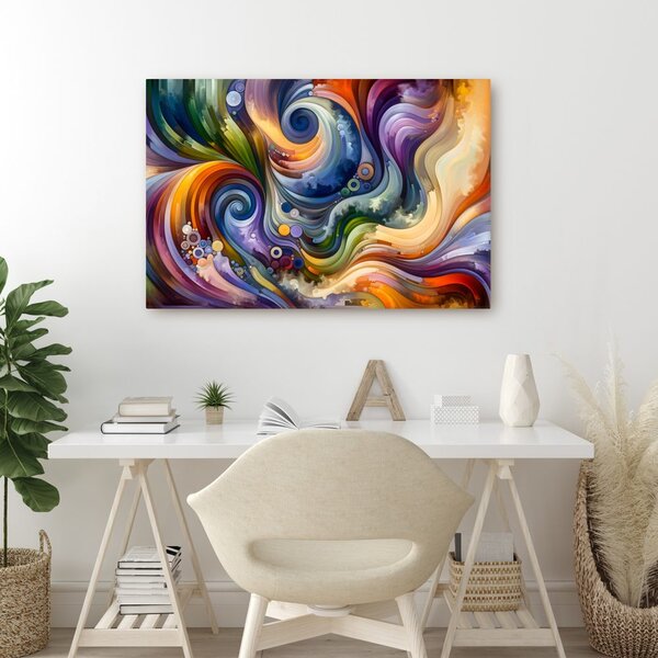 Quadro su tela – Mosaici di silenzio e movimento
