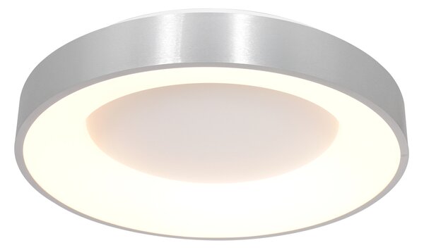 Steinhauer - plafoniera - Ringlede - argento - plastica metallo - Ø 38cm - LED - 2562ZI