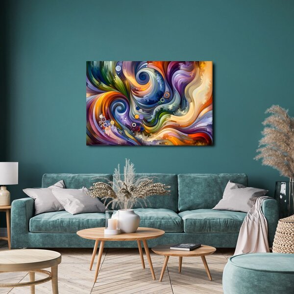 Quadro su tela – Mosaici di silenzio e movimento