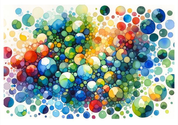 Quadro su tela – Sogni colorati