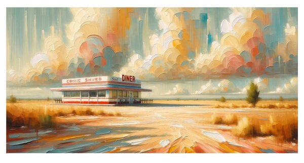 Quadro su tela – Storie dalla strada americana