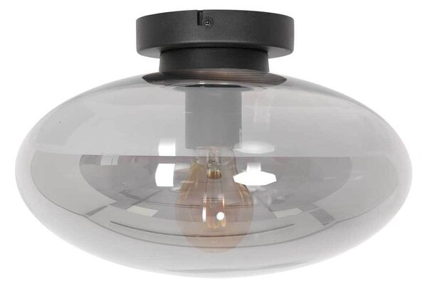 Steinhauer - plafoniera - Reflexion - trasparente - vetro metallo - Ø 30cm - E27 - 3388ZW