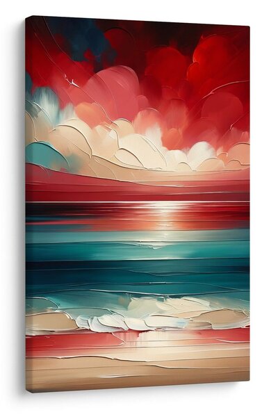 Quadro su tela – Mare nei colori del crepuscolo