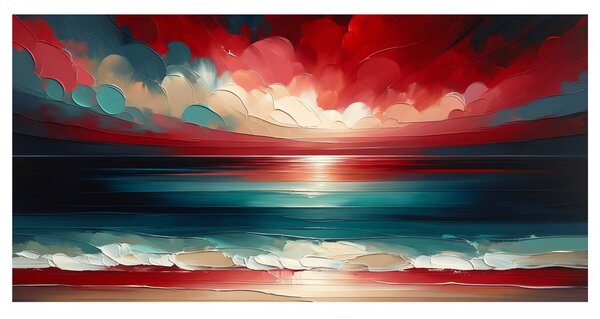 Quadro su tela – Fiamme del cielo