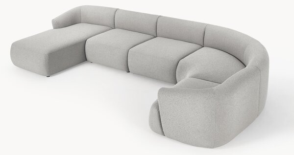 Divano XL componibile in bouclé Sofia