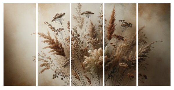 Quadro su tela – Mazzo di erbe secche