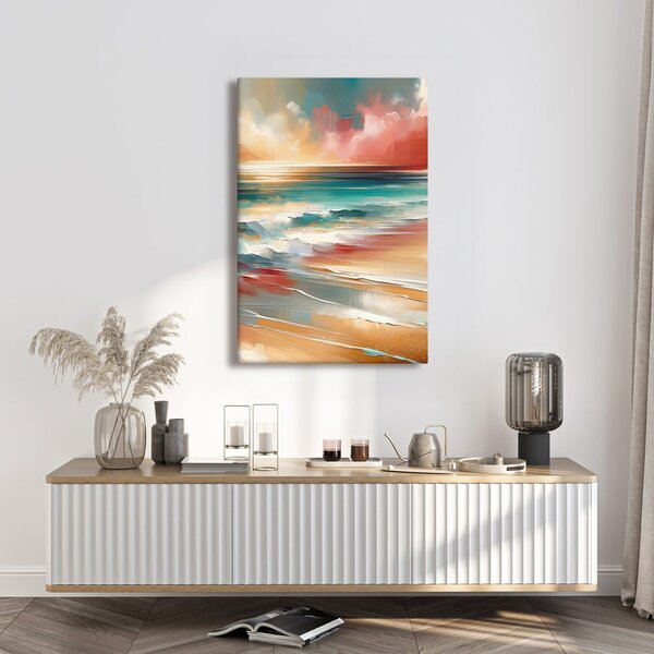 Quadro su tela – Mare al tramonto