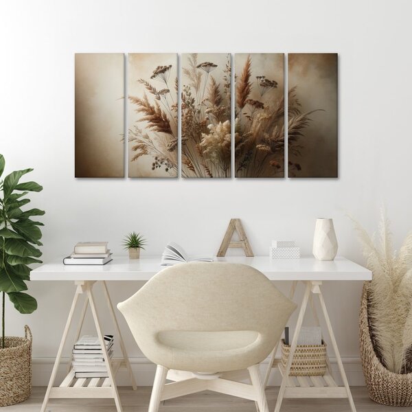 Quadro su tela – Mazzo di erbe secche