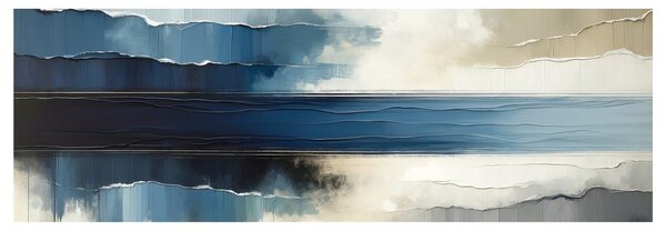 Quadro su tela – Respiro dell’oceano in tonalità delicate