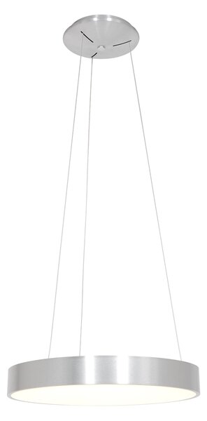 Steinhauer - lampada a sospensione - Ringlede - argento - plastica metallo - Ø 48cm - LED - 2695ZI