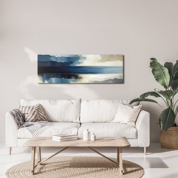 Quadro su tela – Respiro dell’oceano in tonalità delicate