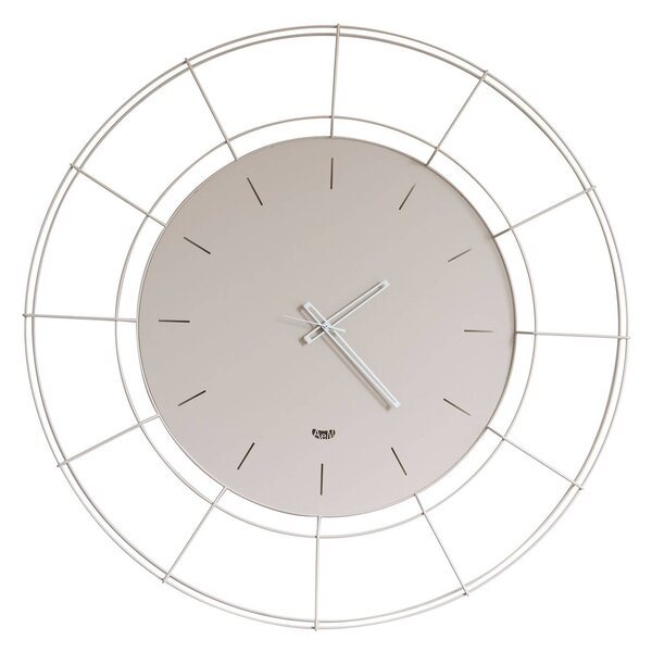Orologio Nudo grande in metallo, diam.94, colore Nocciola