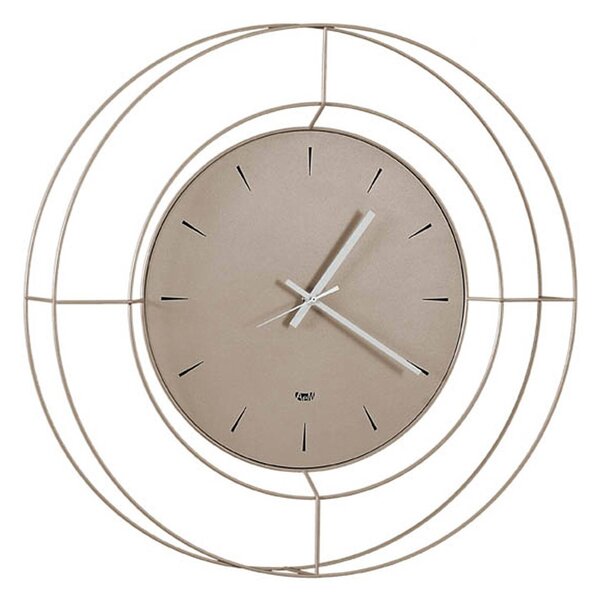 Orologio Nudo piccolo in metallo, diam.59, colore Nocciola