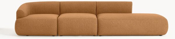 Chaise longue XL componibile in bouclé Sofia