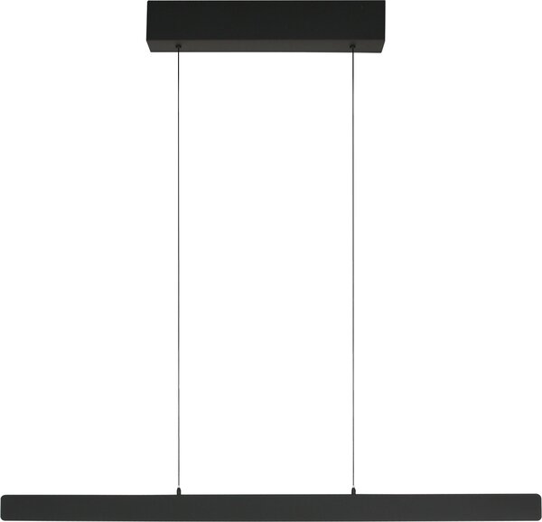 Steinhauer Exclusive - lampada a sospensione - Fluxy - nero - metallo - lampada di design - LED - 4189ZW