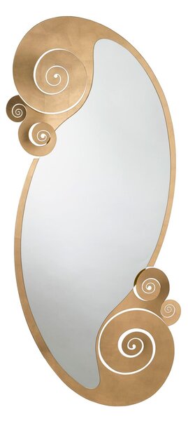 Specchio decorativo da terra CIRCEO, Dimensioni 80 x 170h cm (66 x 148h cm) Lo specchio con eleganti riccioli in ferro. Pu� anche essere appeso alla parete
