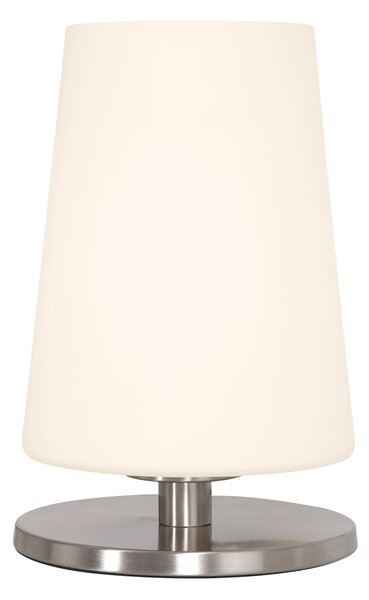 Steinhauer - lampada da tavolo - Ancilla - acciaio - vetro metallo - Ø 15cm - E27 - 3101ST