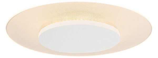 Steinhauer - plafoniera - Lido - bianco - plastica metallo - Ø 28cm - LED - 7797W