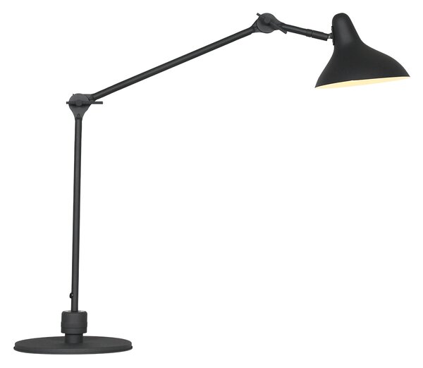 Anne Lighting - lampada da tavolo - Kasket - nero - metallo - Ø 30cm - E27 - 2692ZW
