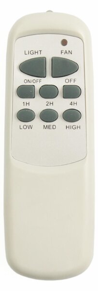 VENTILATORE SOFFITTO 120CM C-4 PALE LUCE E TELEC in Legno - Metallo Bianco