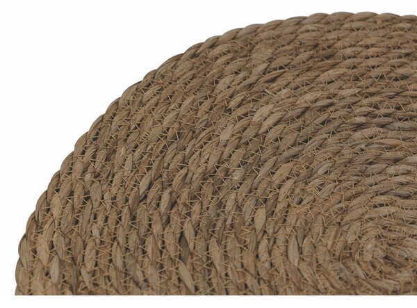 Zerbino natural 40cm tondo in Vimini Marrone, diametro 40
