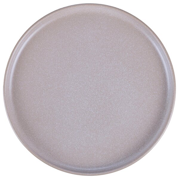 Piatto FRUTTA BERLIN IN GRES (stoneware) Bordo rialzato Finitura matt Decoro effetto Stone Dimensioni � 21,6x h2,3 cm Lavabile in lavastoviglie Utilizzabile nel microonde Colore Terra