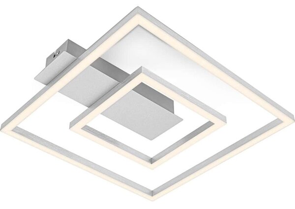 Briloner - Plafoniera LED FRAME LED/22W/230V 3000K 30x32 cm cromo satinato