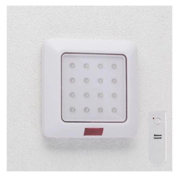 LED Luce di orientamento LED/3xAA + telecomando
