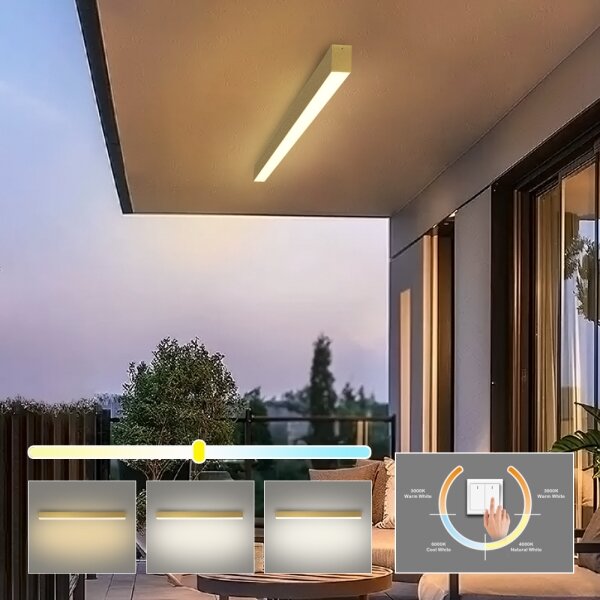 Brilagi - Plafoniera LED da bagno SLEEKLINE LED/40W/230V dorata IP44