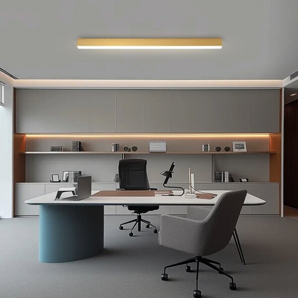 Brilagi - Plafoniera LED dimmerabile SLEEKLINE LED/40W/230V Wi-Fi Tuya oro+telecomando